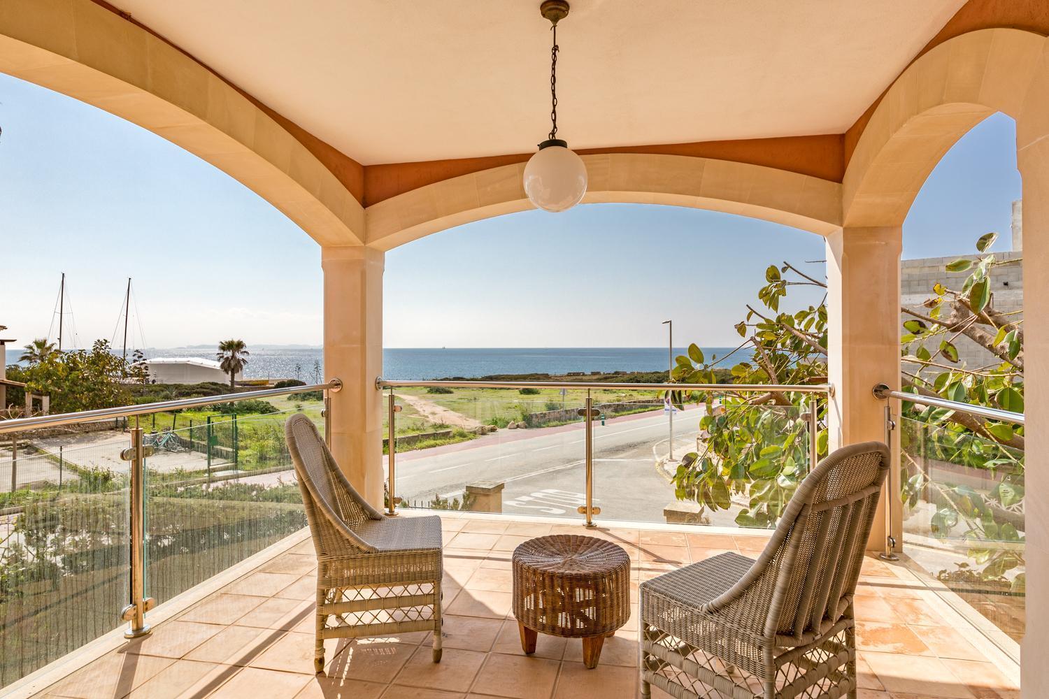 Mallorca Finca Haus Mit Pool Direkt Am Meer Es Trenc, Bootstour Moeglich Sa Rapita Luaran gambar
