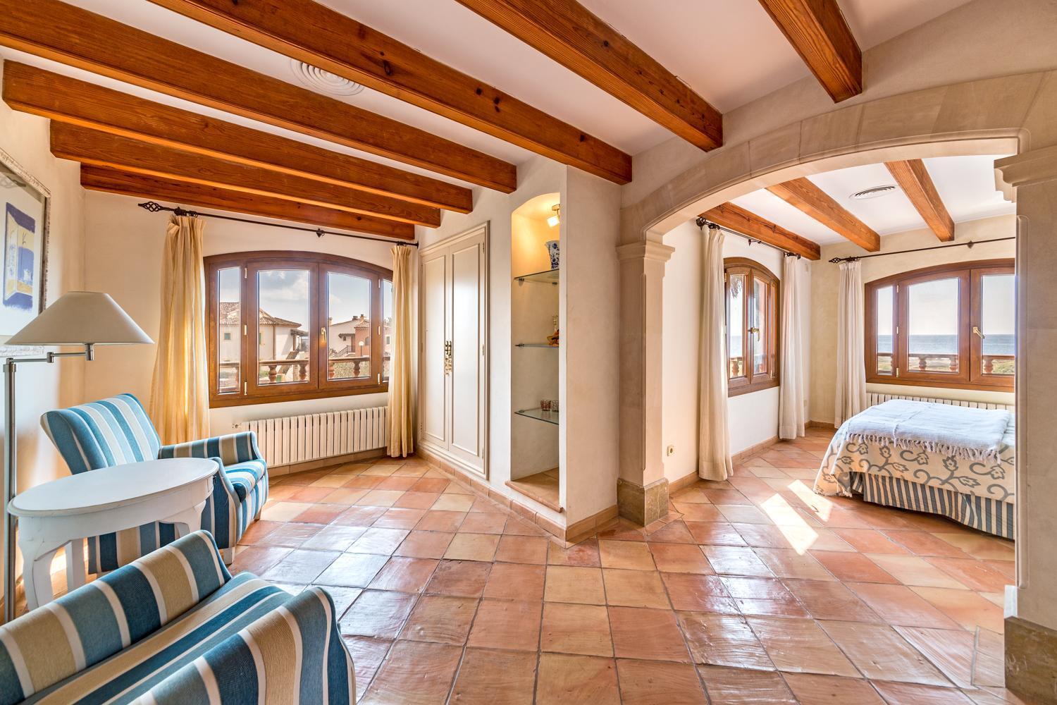 Mallorca Finca Haus Mit Pool Direkt Am Meer Es Trenc, Bootstour Moeglich Sa Rapita Luaran gambar