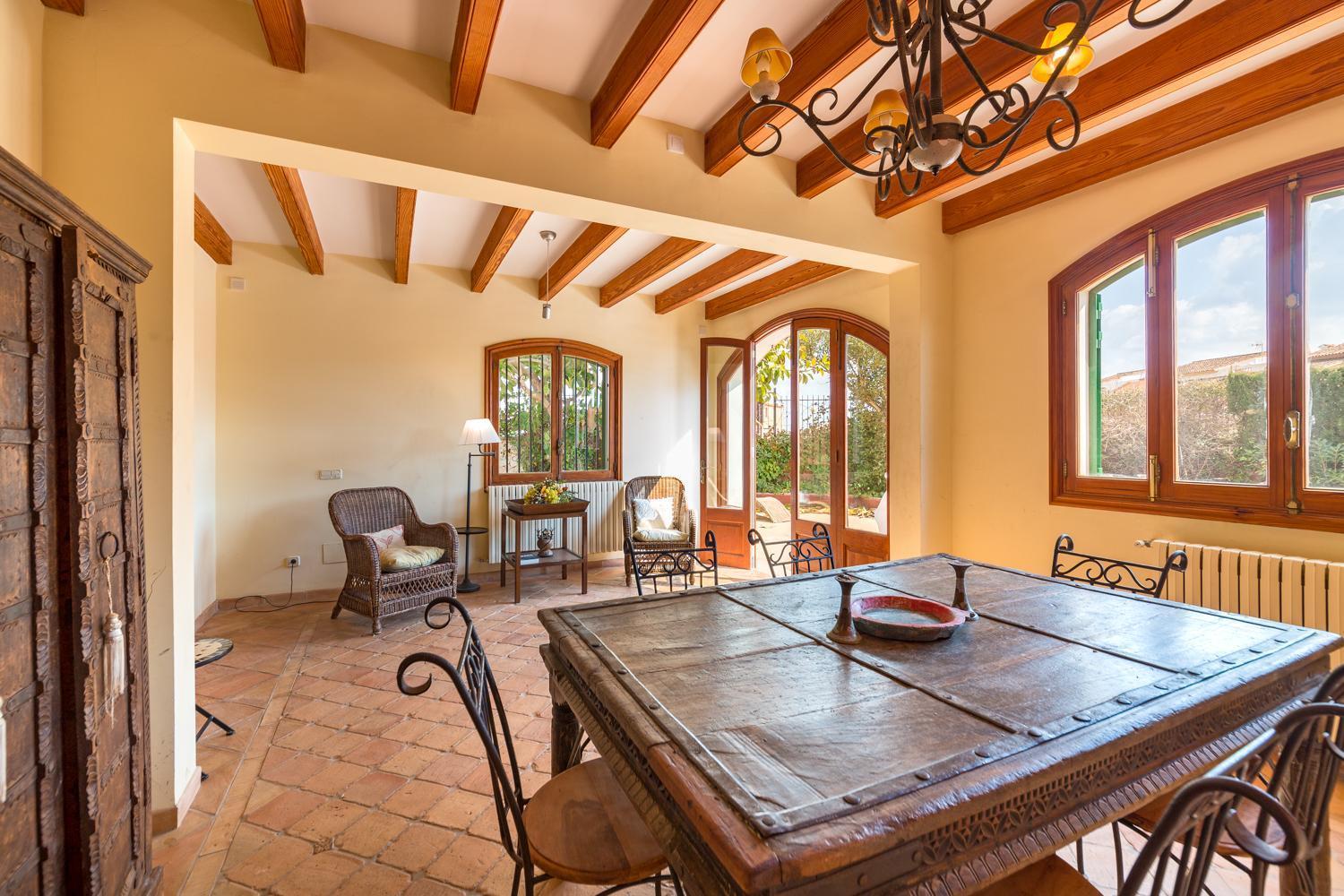 Mallorca Finca Haus Mit Pool Direkt Am Meer Es Trenc, Bootstour Moeglich Sa Rapita Luaran gambar