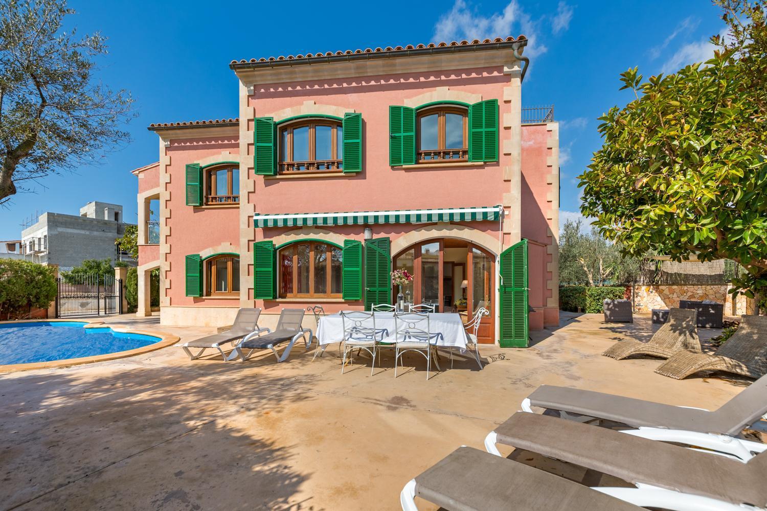 Mallorca Finca Haus Mit Pool Direkt Am Meer Es Trenc, Bootstour Moeglich Sa Rapita Luaran gambar