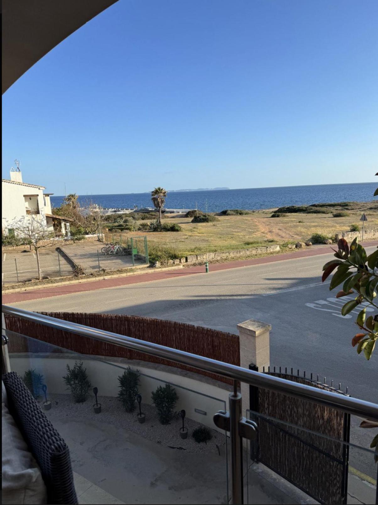Mallorca Finca Haus Mit Pool Direkt Am Meer Es Trenc, Bootstour Moeglich Sa Rapita Luaran gambar
