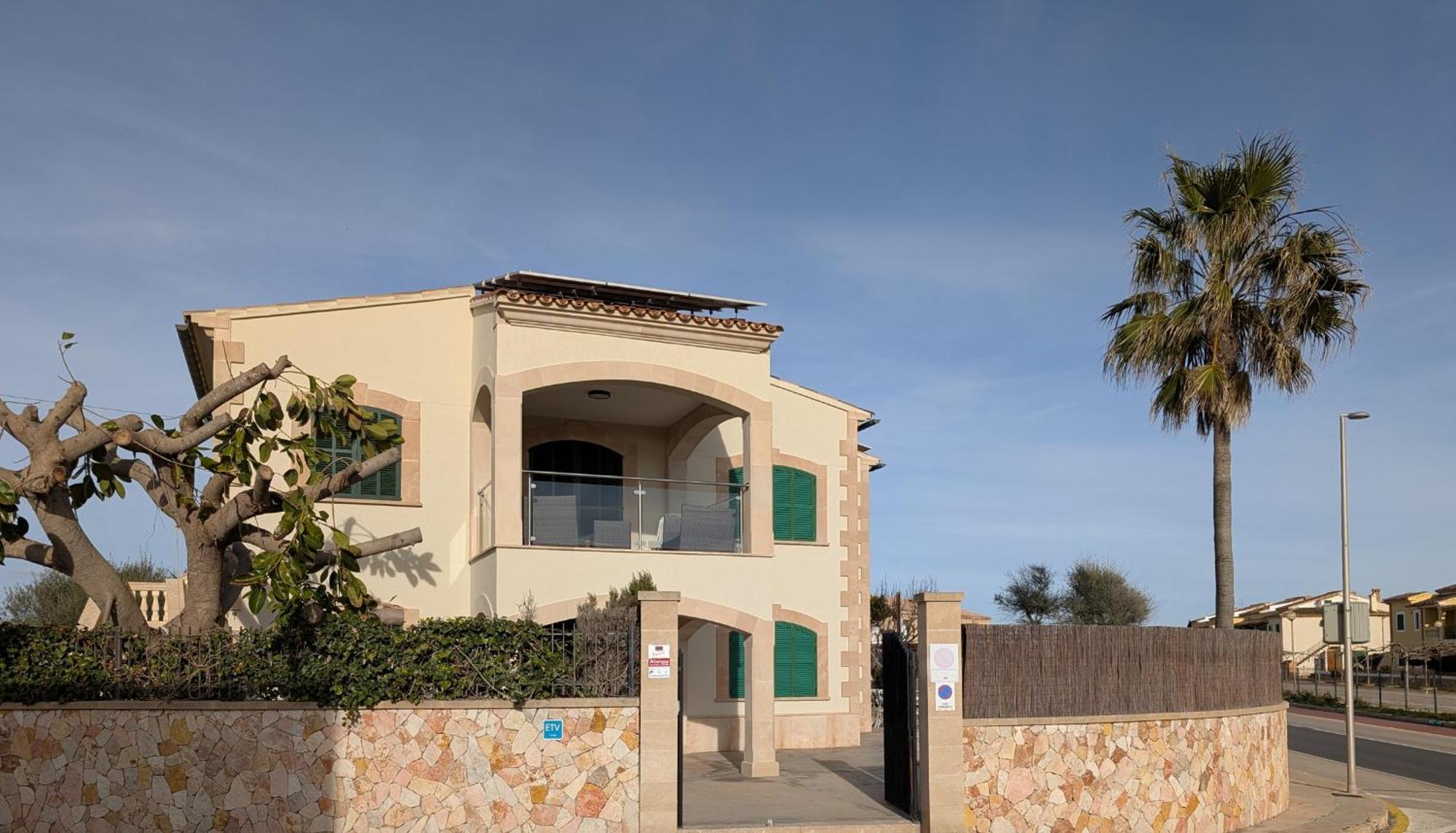 Mallorca Finca Haus Mit Pool Direkt Am Meer Es Trenc, Bootstour Moeglich Sa Rapita Luaran gambar