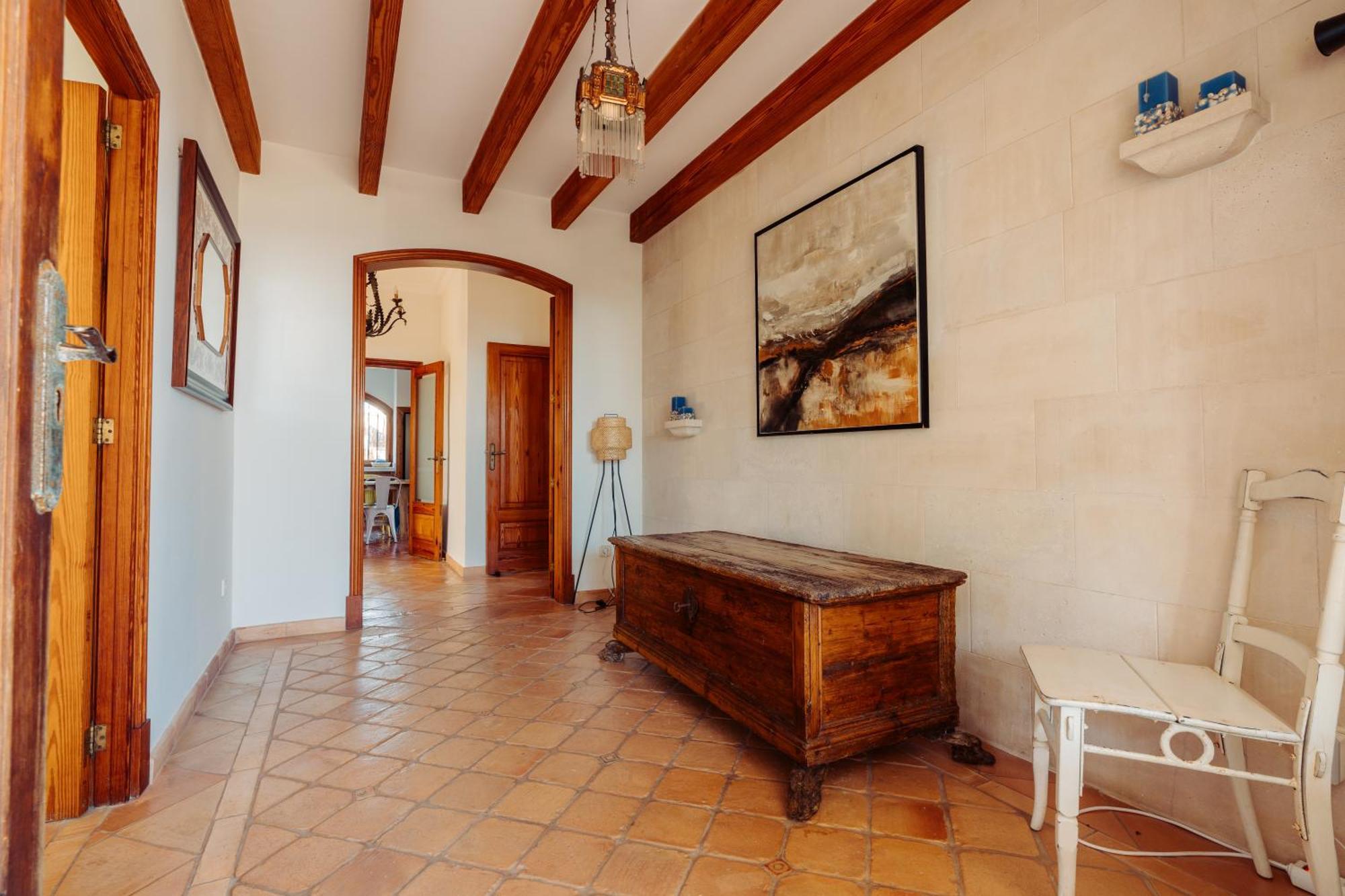 Mallorca Finca Haus Mit Pool Direkt Am Meer Es Trenc, Bootstour Moeglich Sa Rapita Luaran gambar