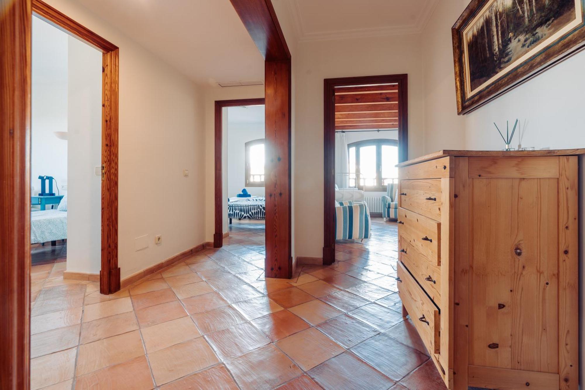 Mallorca Finca Haus Mit Pool Direkt Am Meer Es Trenc, Bootstour Moeglich Sa Rapita Luaran gambar